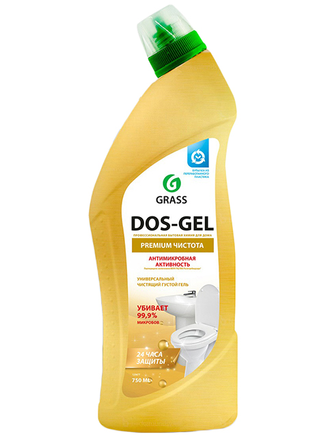 GRASS "Dos-Gel" 750мл Гель чистящий универсальный Premium (1/12)