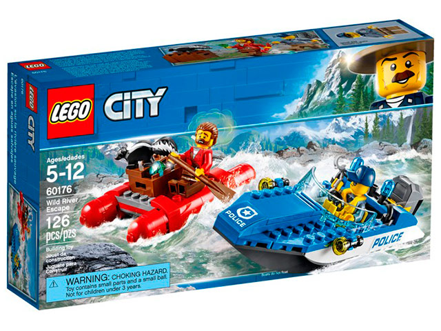 Игрушка LEGO "CITY" Погоня по горной реке