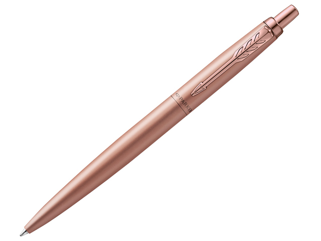 Ручка шариковая автоматическая PARKER "Jotter XL Monochrome 2020 Pink Gold" 1 мм, синяя, в подар. упак.
