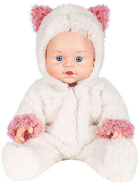 Кукла "Малышка Котик" 39см