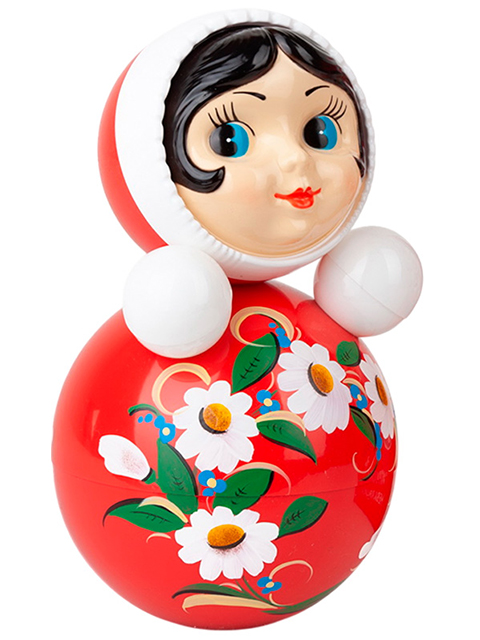 Игрушка-неваляшка с рисунком 14,5х14,5х26,5