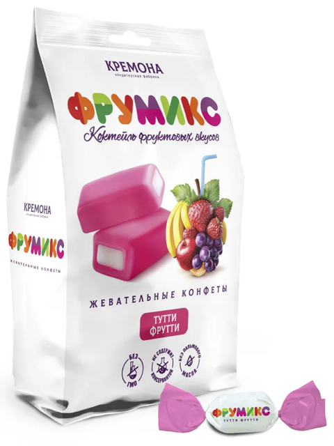 Жевательные конфеты "Фрумикс" тутти-фрутти 150г
