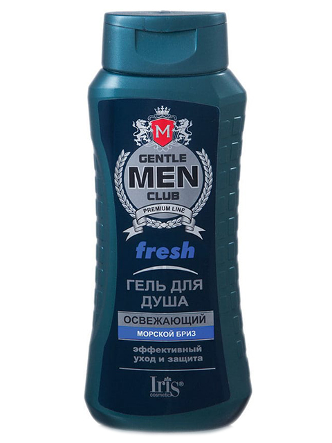 Гель для душа "Gentleman club. Fresh" освежающий, 400мл