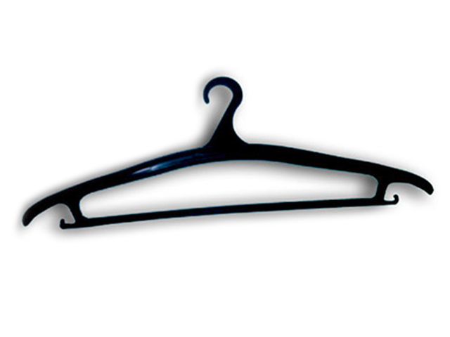 Вешалка для верхней одежды р-р 48-50 (черная)