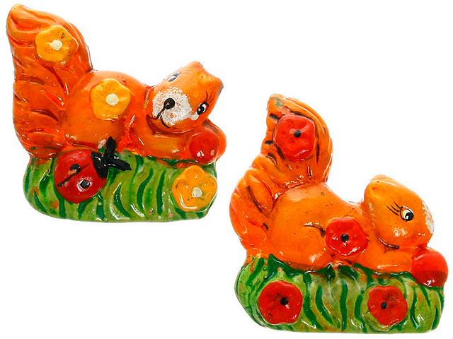 Магнит "Белочка" полистоун