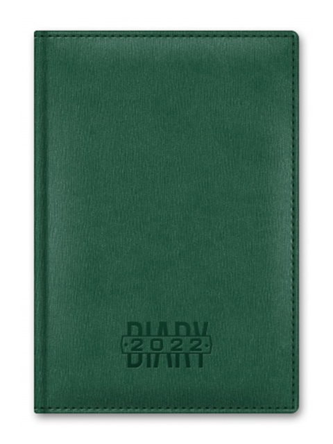 Ежедневник датированный А5 176 листов "Eclisse wood" зеленый