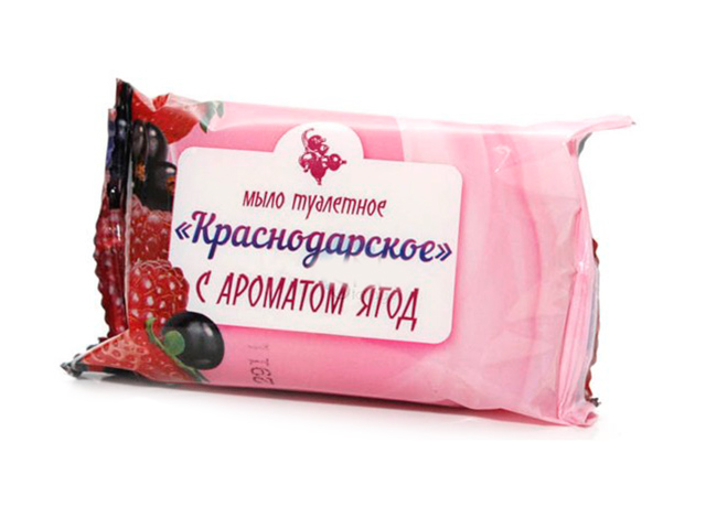 Мыло туалетное Краснодарское с ароматом ягод, 100 г