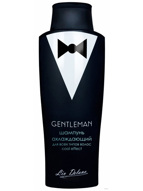Шампунь "Gentleman" охлаждающий, для всех типов волос, 300г