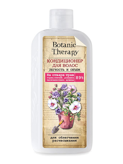 Кондиционер для волос "Botanic Therapy" лёгкость и объём для облегчения расчесывания, 275г