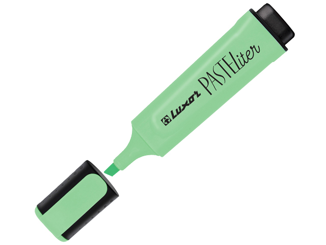 Текстовыделитель Luxor "Pasteliter" 1-5 мм, пастельный зеленый