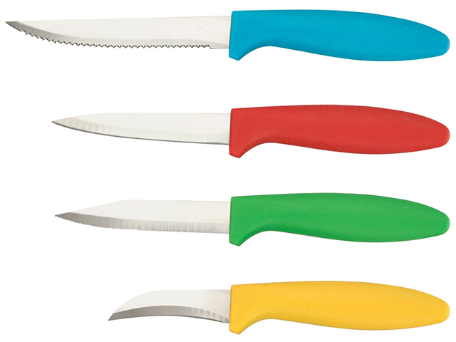 Набор ножей на подставке, 5 предметов