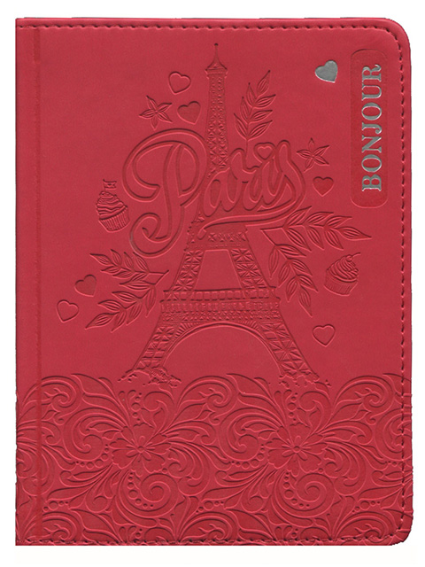Записная книжка А6 128 листов клетка Collezione "Парижский символ-7"