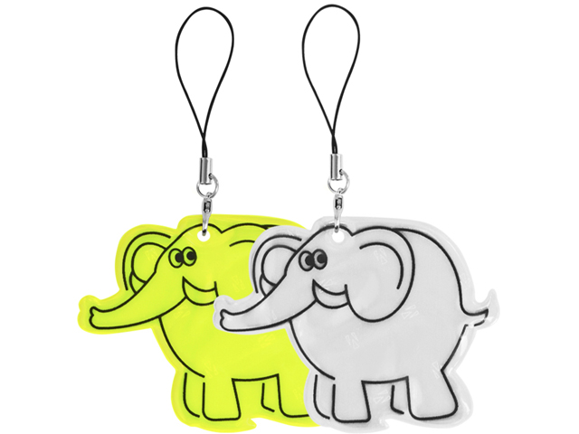 Брелок Darvish "Слон" светоотражающий 