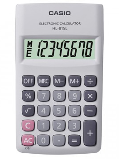 Калькулятор карманный "CASIO" HL-815L