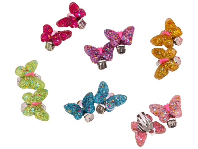 Клипсы Сима-ленд "Выбражулька. Бабочка" микс