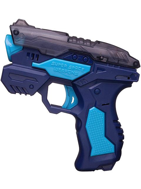 Игрушечное оружие "Бластер космический" 12х32,8х12 см свет+звук, пакет