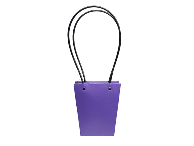Пакет подарочный "Мастхэв" большой, 17х12х20 см, фиолетовый