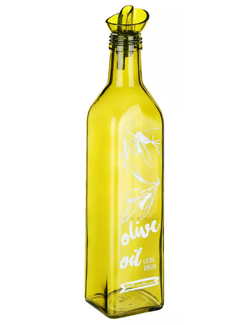 Бутылка для масла HEREVIN Олива, 500мл, стекло