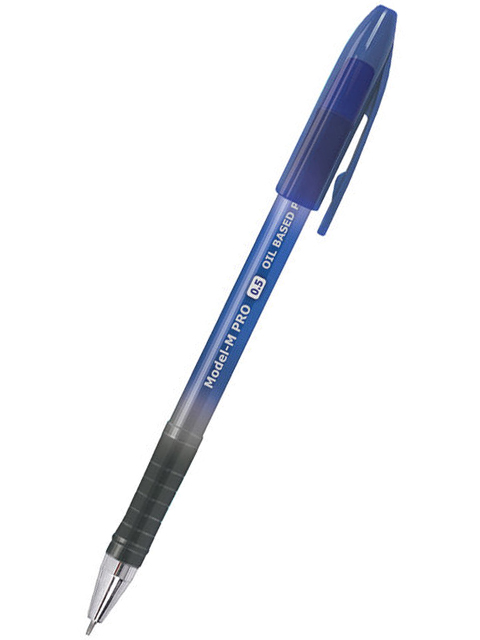 Ручка шариковая масляная BRAUBERG "Model-M PRO", корпус синий 0,5 мм, синяя