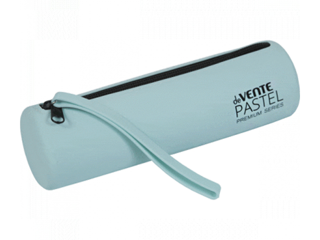Пенал-косметичка deVENTE "Pastel" силикон, на молнии, в пластиковой упаковке