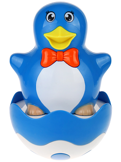 Игрушка-неваляшка "Пингвиненок" 16см