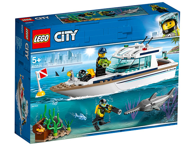 Игрушка LEGO "CITY" Яхта для дайвинга