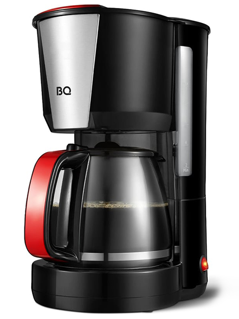 Кофеварка "Blackton Bt" CM1008 капельная, черная-красная