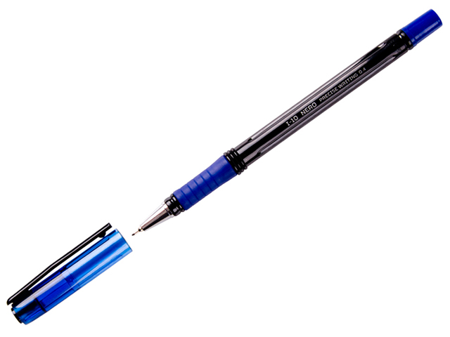 Ручка шариковая Berlingo "I-10 Nero" 0,4 мм, синяя