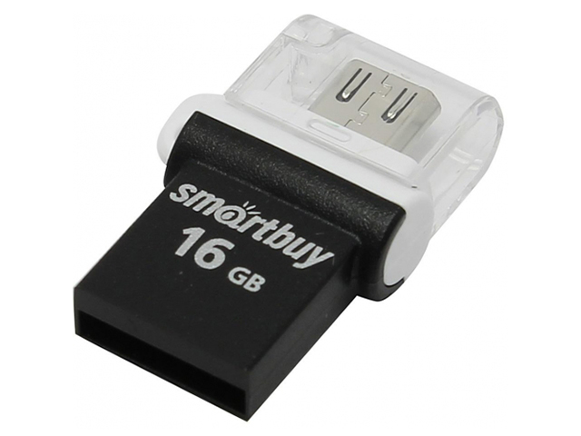 Флэш-диск Smart Buy USB Flash 16GB Poko черный