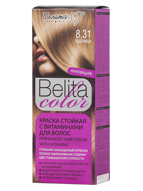 Краска для волос Bielita Color 08.31 Пшеница