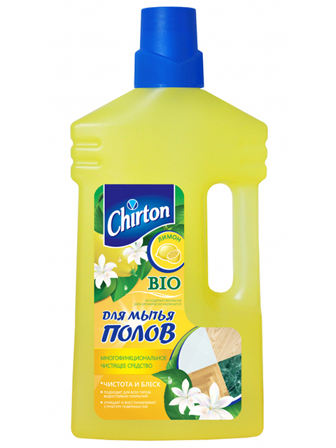 Средства для мытья пола Chirton 1л Лимон