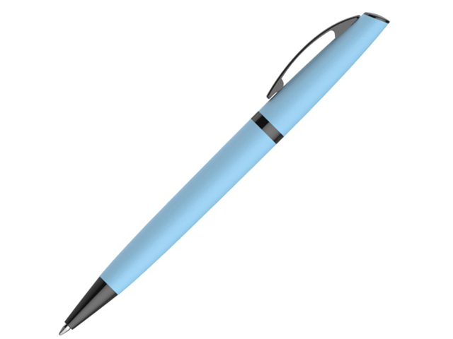 Ручка шариковая автоматическая Pierre Cardin "Actuel" корпус голубой матовый, в подарочной упаковке
