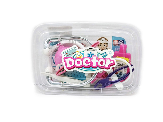 Игровой набор "Доктор" в пластиковом контейнере