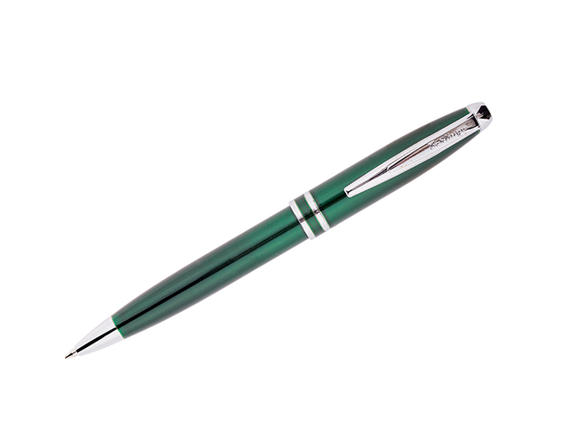 Ручка шариковая с поворотным механизмом Berlingo "Silk Classic" 0,7 мм, в футляре