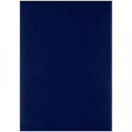 Папка адресная OfficeSpace, (без надписей), А4, бумвинил, синяя, инд. упаковка