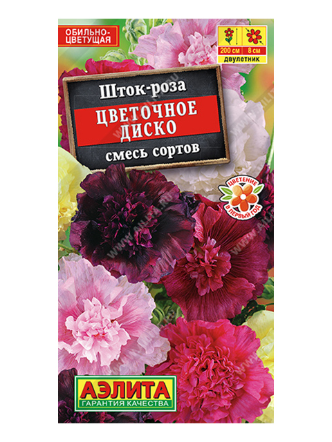 Шток-роза Цветочное диско, смесь сортов ц/п