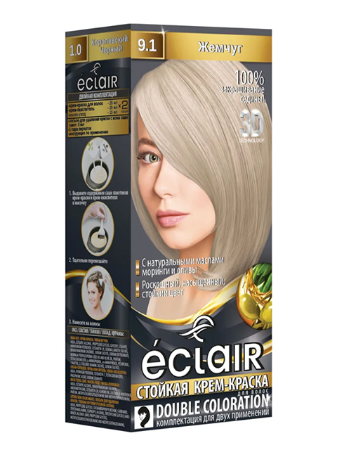 Краска для волос ECLAIR 9.1 Жемчуг
