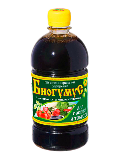 Биогумус для овощей и томатов "Сила жизни", 0,5 л