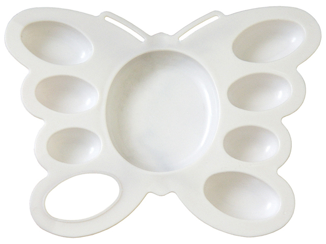 Палитра Гамма "Бабочка" 8 ячеек, пластик