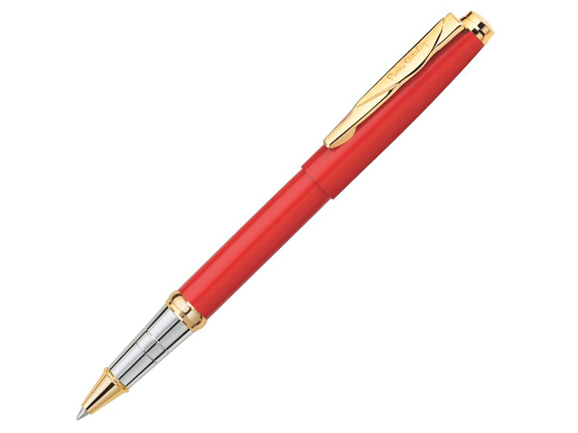 Ручка-роллер Pierre Cardin "GAMME", корпус красный, в подар. упак.