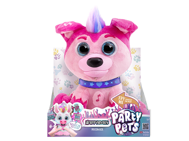 Игрушка "Robo Pets. Собака Рамона" интерактивная,  20 см, цвет розовый