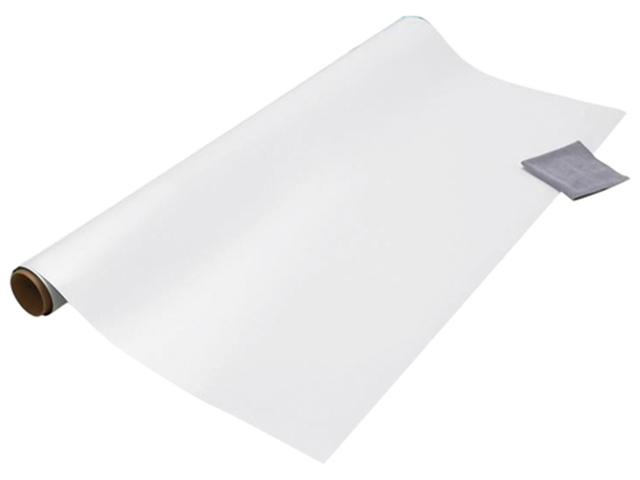 Доска-панель маркерная самоклеящаяся, белая в рулоне, 45х100 см, BRAUBERG, 236470