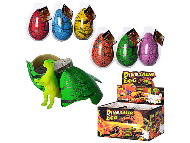 Игрушка растущая динозавр в яйце