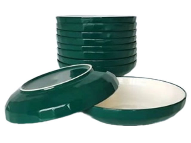 Тарелка "Dark Green" 18см, фарфор