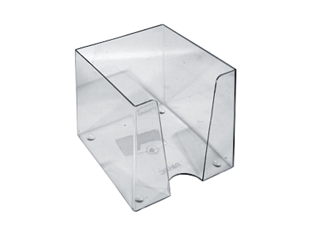 Подставка для блок-кубиков РАНТИС 9х9х9 см прозрачная тонированная