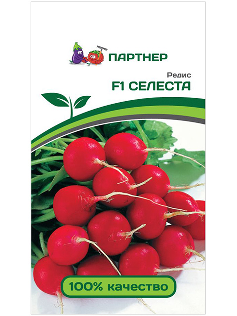 Редис Селеста F1, ц/п, 1г, Партнер