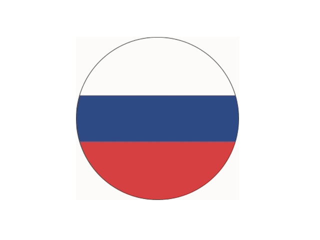 Значок световозвращающий "Blicker. Флаг РФ" 38мм
