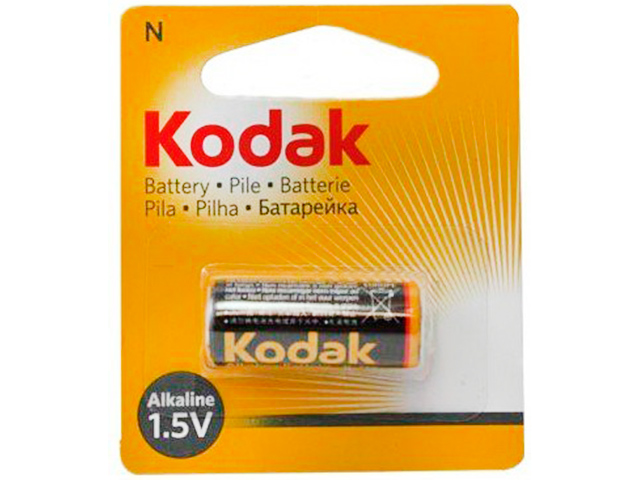 Батарейка щелочная Kodak ULTRA LR1-1BL (1 шт) блистер, кор. (12 уп)