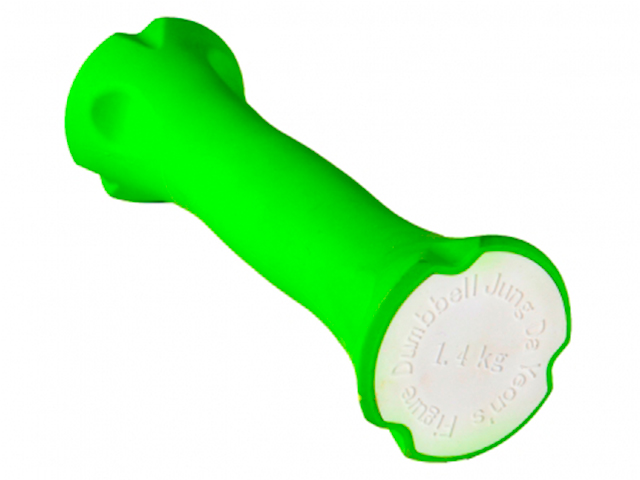 Гантель 1,4 кг, неопреновая