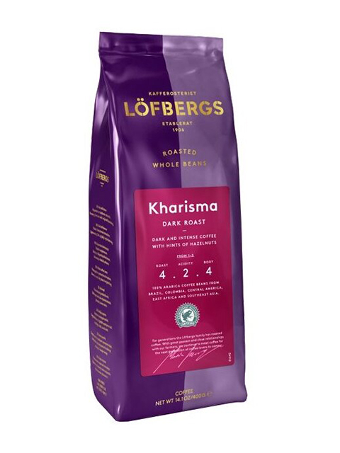 Кофе в зернах Lofbergs "Kharisma" 400 г
